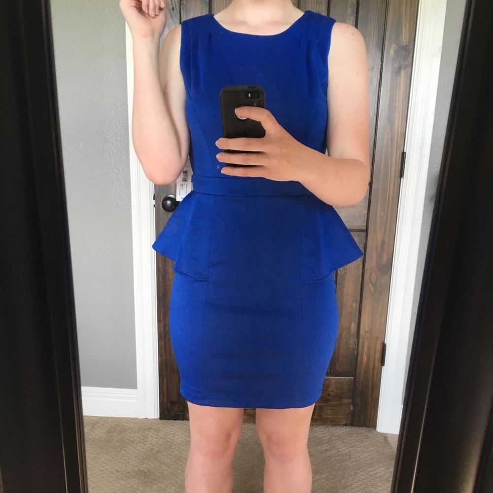 Bisou Bisou Blue Dress